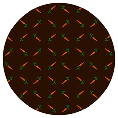 Carrots Round Trivet