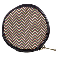 Chevron-gray Mini Makeup Bag by nateshop