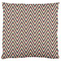 Chevron-gray Large Cushion Case (one Side) by nateshop