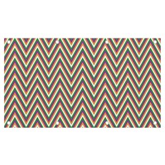 Chevron-gray Banner And Sign 7  X 4  by nateshop