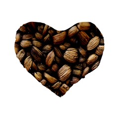 Coffe Standard 16  Premium Heart Shape Cushions by nateshop