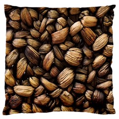 Coffe Large Flano Cushion Case (one Side) by nateshop