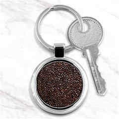 Coffee-beans Key Chain (round) by nateshop