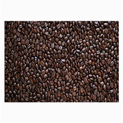 Coffee-beans Large Glasses Cloth (2 Sides) by nateshop