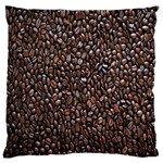 Coffee-beans Large Cushion Case (Two Sides) Back