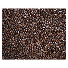 Coffee-beans Double Sided Flano Blanket (medium)  by nateshop