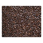 Coffee-beans Double Sided Flano Blanket (Large)  80 x60  Blanket Front