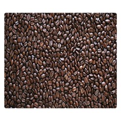 Coffee-beans Double Sided Flano Blanket (small)  by nateshop