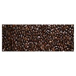 Coffee-beans Banner and Sign 8  x 3  Front