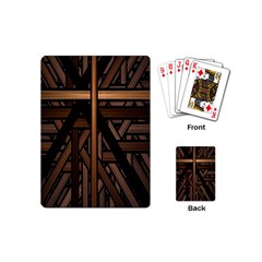 Fractal-dark Playing Cards Single Design (mini) by nateshop