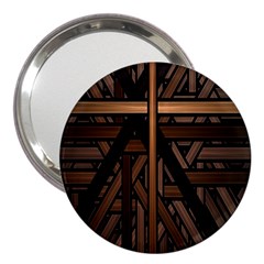 Fractal-dark 3  Handbag Mirrors by nateshop