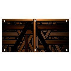 Fractal-dark Banner And Sign 6  X 3 