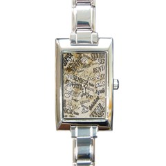 Graduation Rectangle Italian Charm Watch by nateshop