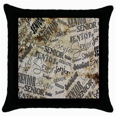 Graduation Throw Pillow Case (black) by nateshop