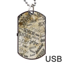 Graduation Dog Tag Usb Flash (two Sides) by nateshop