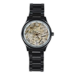 Graduation Stainless Steel Round Watch by nateshop