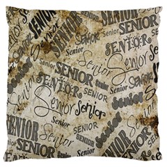 Graduation Large Flano Cushion Case (two Sides) by nateshop