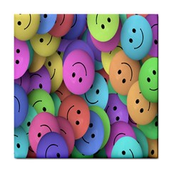 Smilie Tile Coaster by nateshop