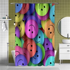 Smilie Shower Curtain 48  X 72  (small)  by nateshop