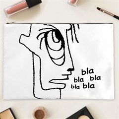 Cartoon Head Talking Drawing Tshrt Cosmetic Bag (xxl) by dflcprintsclothing