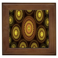 Fractal Framed Tile by nateshop