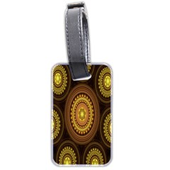 Fractal Luggage Tag (two Sides) by nateshop