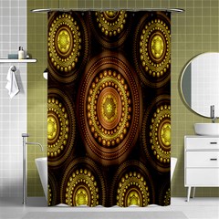 Fractal Shower Curtain 48  X 72  (small)  by nateshop