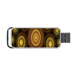 Fractal Portable Usb Flash (one Side) by nateshop