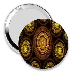 Fractal 3  Handbag Mirrors by nateshop