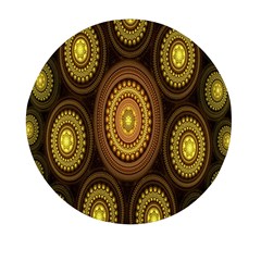 Fractal Mini Round Pill Box by nateshop