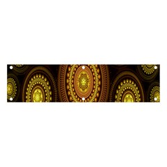 Fractal Banner And Sign 4  X 1  by nateshop