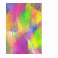 Abstract-calarfull Large Garden Flag (two Sides) by nateshop