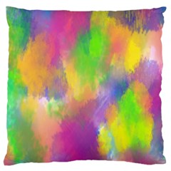 Abstract-calarfull Standard Flano Cushion Case (one Side) by nateshop