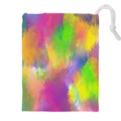 Abstract-calarfull Drawstring Pouch (5xl) by nateshop