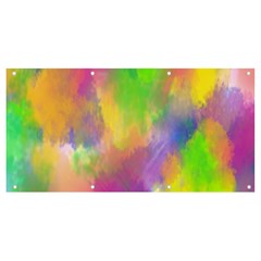 Abstract-calarfull Banner And Sign 8  X 4 