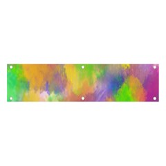 Abstract-calarfull Banner And Sign 4  X 1 