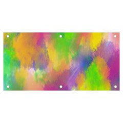 Abstract-calarfull Banner And Sign 6  X 3 