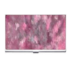 Abstract-pink Business Card Holder by nateshop