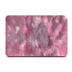 Abstract-pink Small Doormat  by nateshop