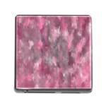 Abstract-pink Memory Card Reader (Square 5 Slot) Front