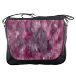 Abstract-pink Messenger Bag Front