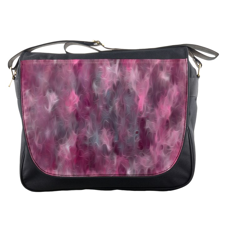 Abstract-pink Messenger Bag