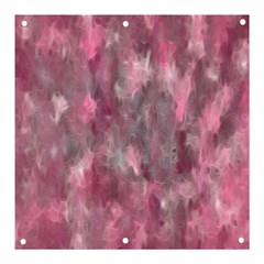 Abstract-pink Banner And Sign 3  X 3 