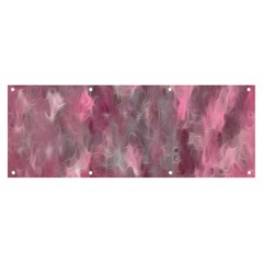 Abstract-pink Banner And Sign 8  X 3 