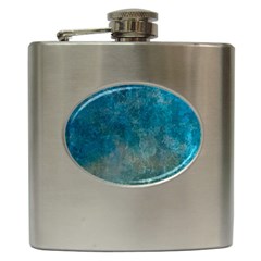 Background-abstrac Hip Flask (6 Oz) by nateshop