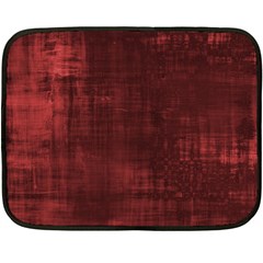 Background-maroon Fleece Blanket (mini) by nateshop