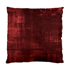 Background-maroon Standard Cushion Case (one Side) by nateshop