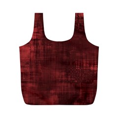 Background-maroon Full Print Recycle Bag (m) by nateshop