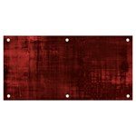 Background-maroon Banner and Sign 6  x 3  Front