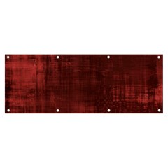 Background-maroon Banner And Sign 8  X 3 